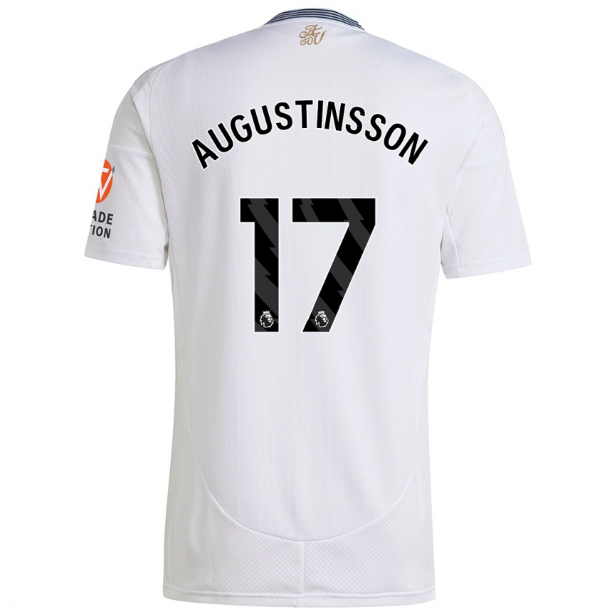 Niño Fútbol Camiseta Ludwig Augustinsson #17 Blanco 2ª Equipación 2024/25 México