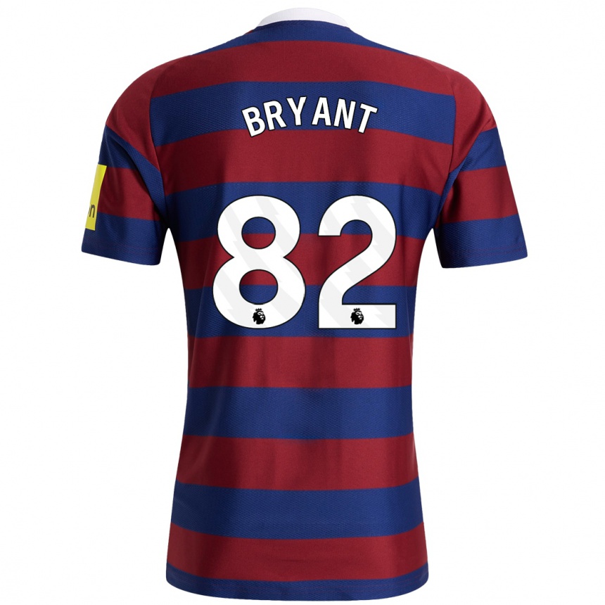 Niño Fútbol Camiseta Thomas Bryant #82 Burdeos Azul Marino 2ª Equipación 2024/25 México