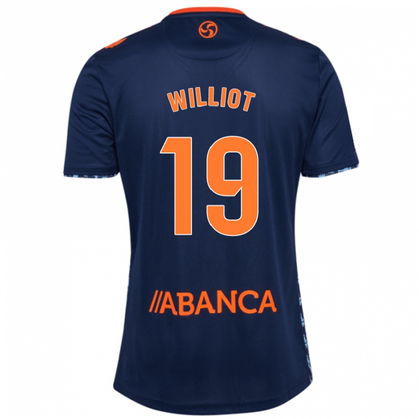 Niño Fútbol Camiseta Williot Swedberg #19 Azul Marino 2ª Equipación 2024/25 México