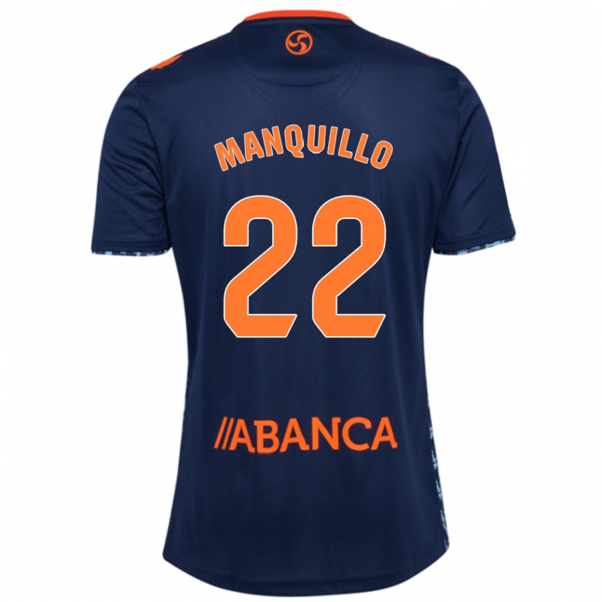 Niño Fútbol Camiseta Javier Manquillo #22 Azul Marino 2ª Equipación 2024/25 México