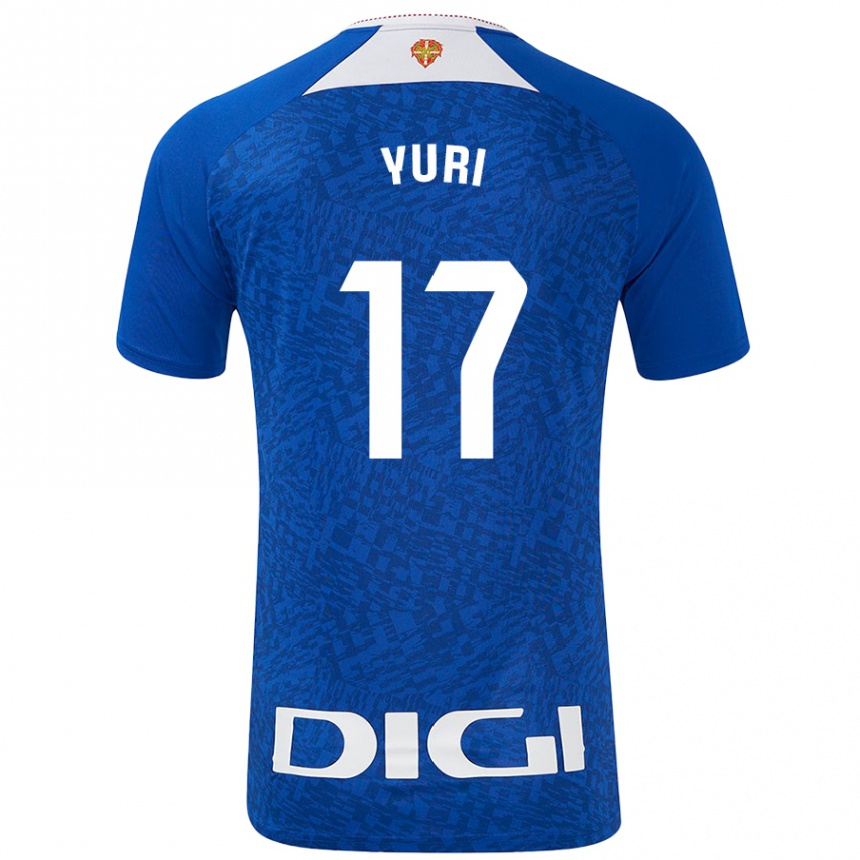 Niño Fútbol Camiseta Yuri Berchiche #17 Azul Real 2ª Equipación 2024/25 México