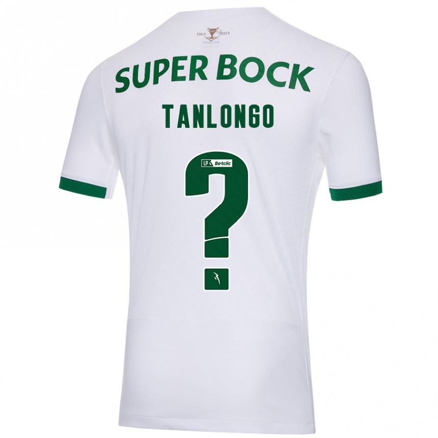 Niño Fútbol Camiseta Mateo Tanlongo #0 Blanco Verde 2ª Equipación 2024/25 México