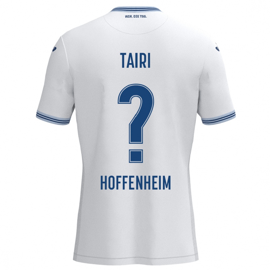 Niño Fútbol Camiseta Zidan Tairi #0 Blanco Azul 2ª Equipación 2024/25 México