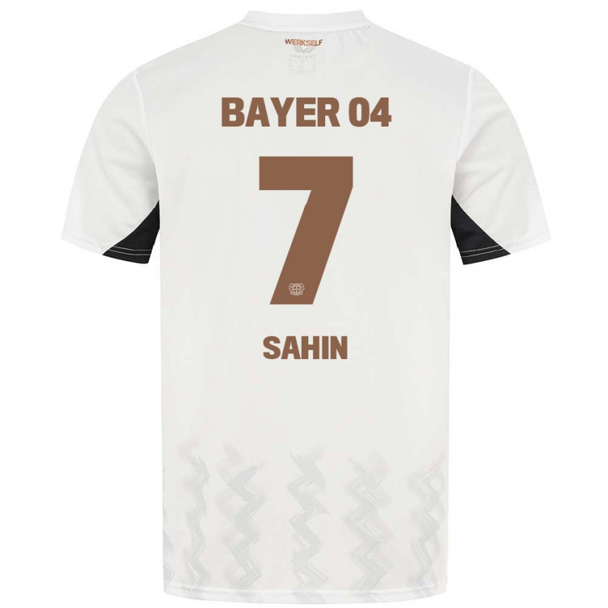 Niño Fútbol Camiseta Batuhan Sahin #7 Blanco Negro 2ª Equipación 2024/25 México