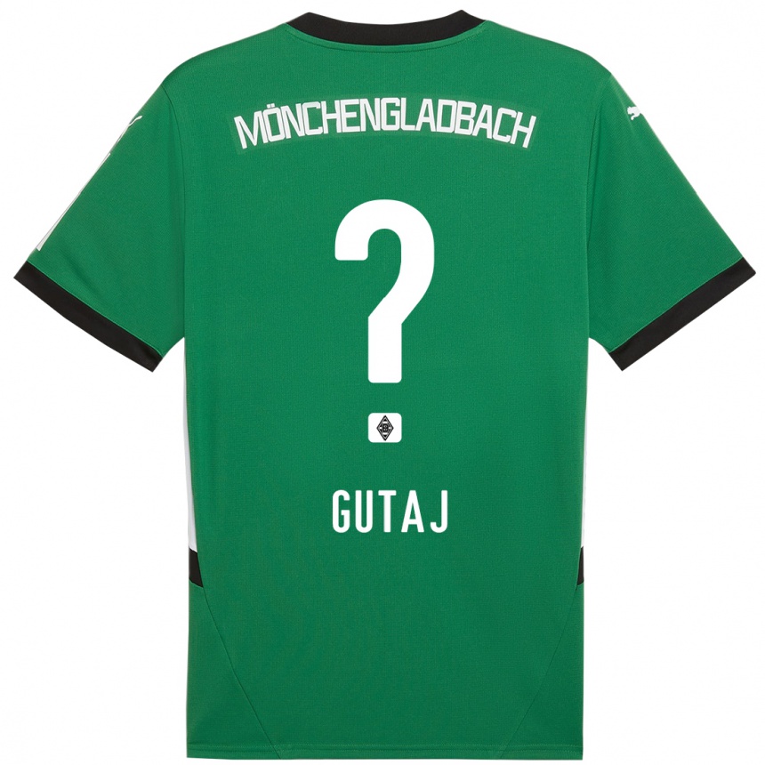 Niño Fútbol Camiseta Lindsay Gutaj #0 Verde Blanco 2ª Equipación 2024/25 México