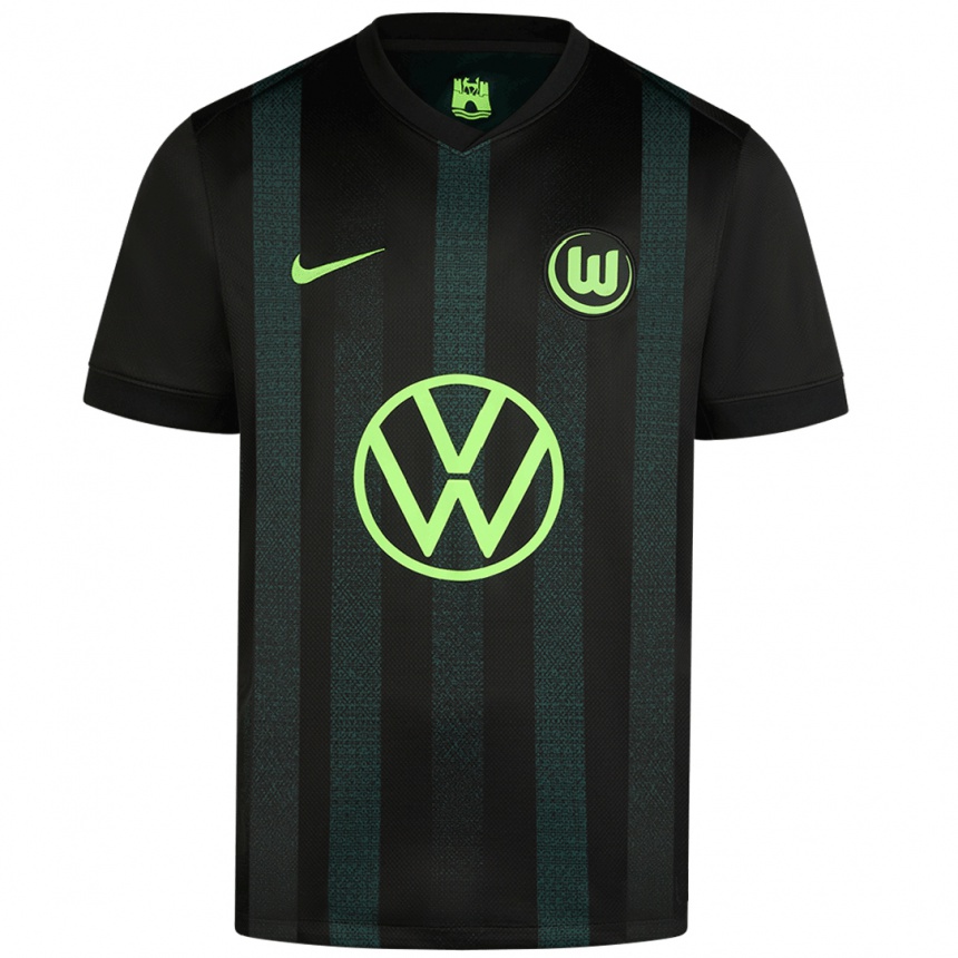 Niño Fútbol Camiseta Anders Rønne Børset #39 Verde Oscuro 2ª Equipación 2024/25 México