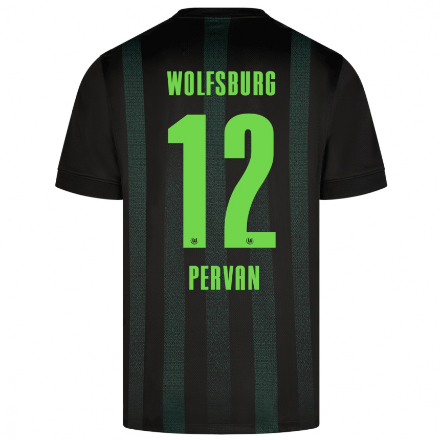 Niño Fútbol Camiseta Pavao Pervan #12 Verde Oscuro 2ª Equipación 2024/25 México