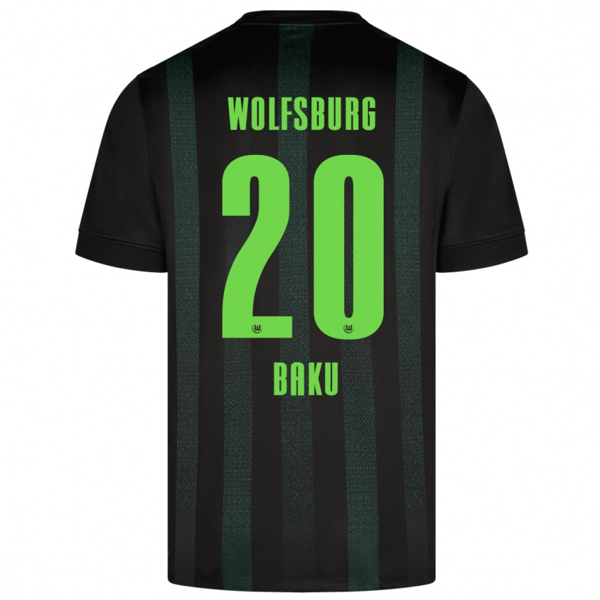 Niño Fútbol Camiseta Ridle Baku #20 Verde Oscuro 2ª Equipación 2024/25 México