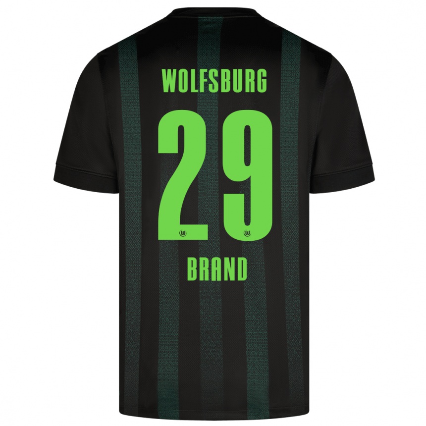 Niño Fútbol Camiseta Jule Brand #29 Verde Oscuro 2ª Equipación 2024/25 México