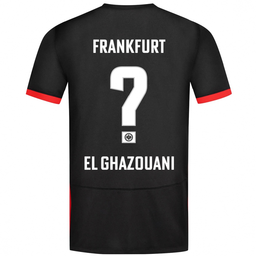 Niño Fútbol Camiseta Mohamed El Ghazouani #0 Negro 2ª Equipación 2024/25 México