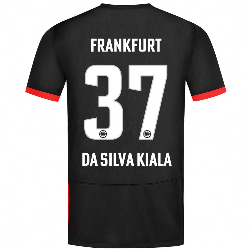 Niño Fútbol Camiseta Joel Da Silva Kiala #37 Negro 2ª Equipación 2024/25 México