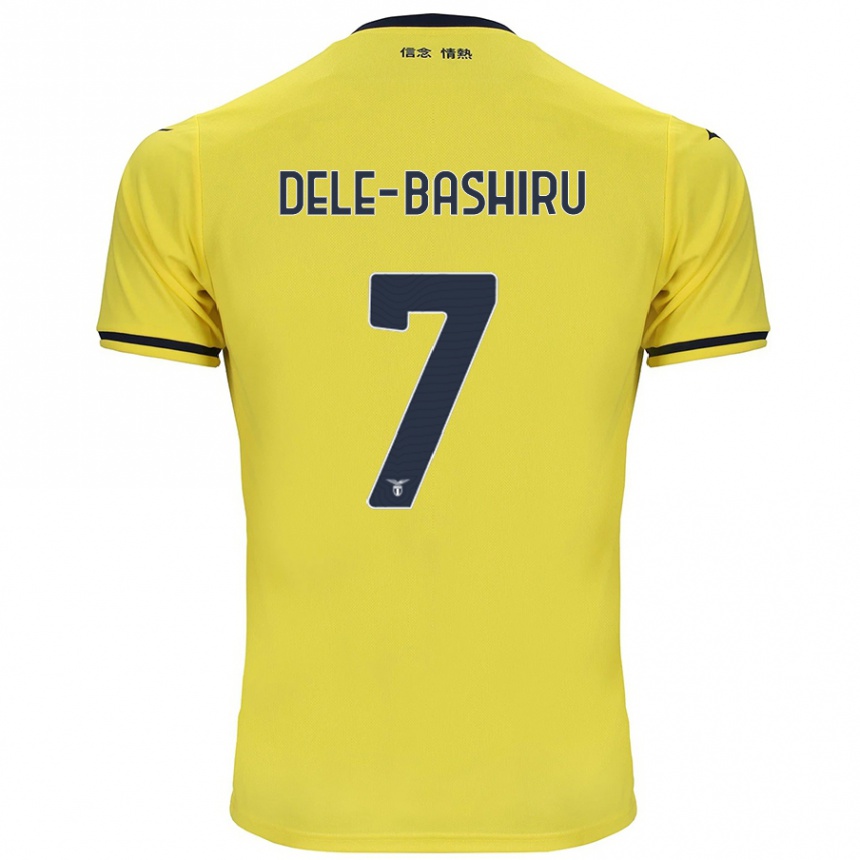 Niño Fútbol Camiseta Fisayo Dele-Bashiru #7 Amarillo 2ª Equipación 2024/25 México