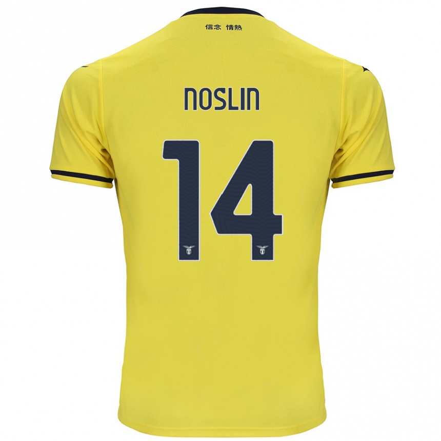 Niño Fútbol Camiseta Tijjani Noslin #14 Amarillo 2ª Equipación 2024/25 México