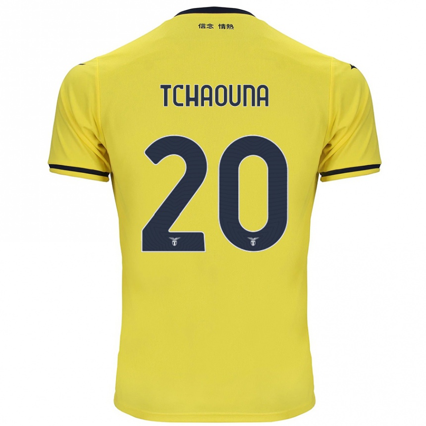 Niño Fútbol Camiseta Loum Tchaouna #20 Amarillo 2ª Equipación 2024/25 México