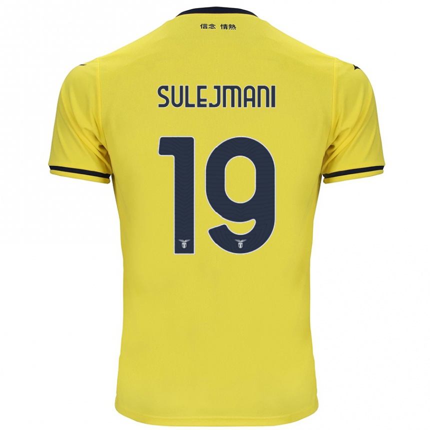 Niño Fútbol Camiseta Flavio Sulejmani #19 Amarillo 2ª Equipación 2024/25 México