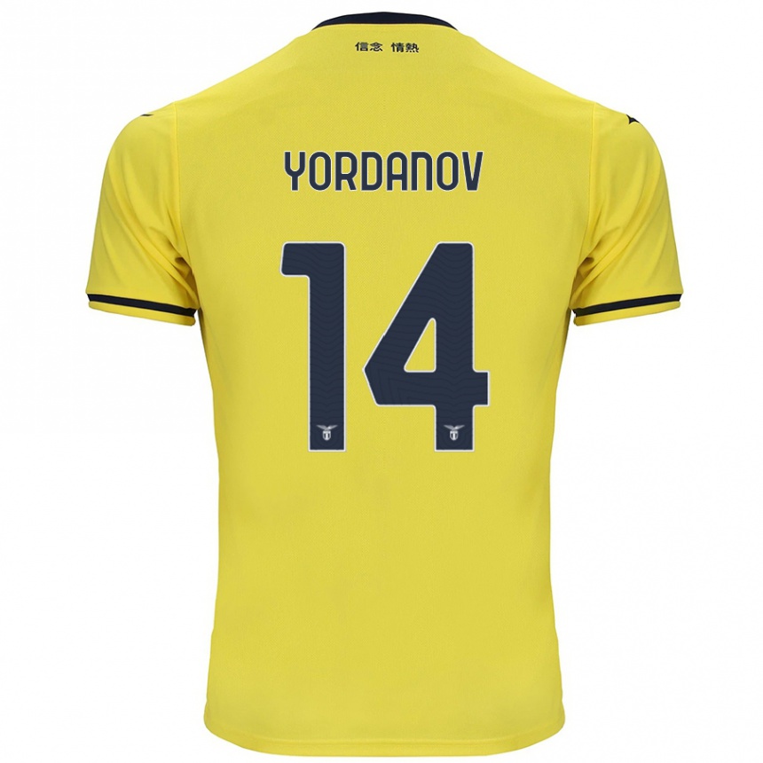 Niño Fútbol Camiseta Damyan Yordanov #14 Amarillo 2ª Equipación 2024/25 México