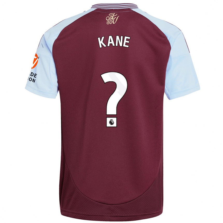 Hombre Fútbol Camiseta Kane Taylor #0 Borgoña Azul Cielo 1ª Equipación 2024/25 México