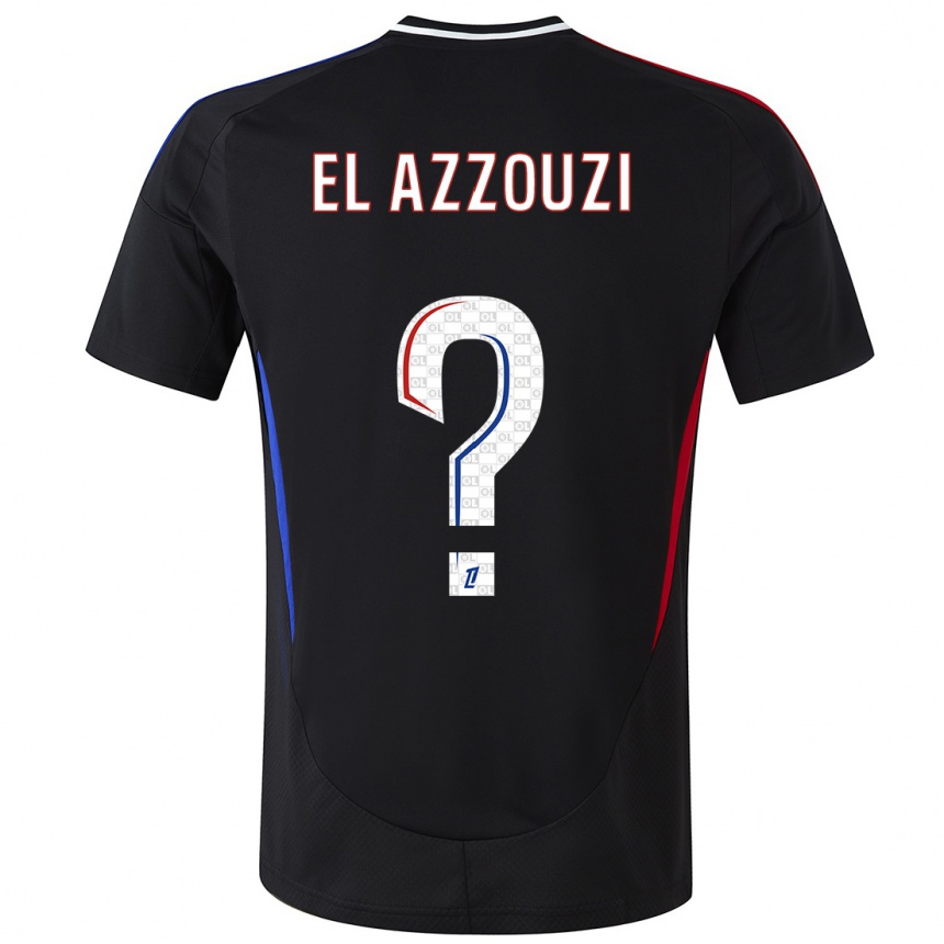 Hombre Fútbol Camiseta Nourdine El Azzouzi #0 Negro 2ª Equipación 2024/25 México