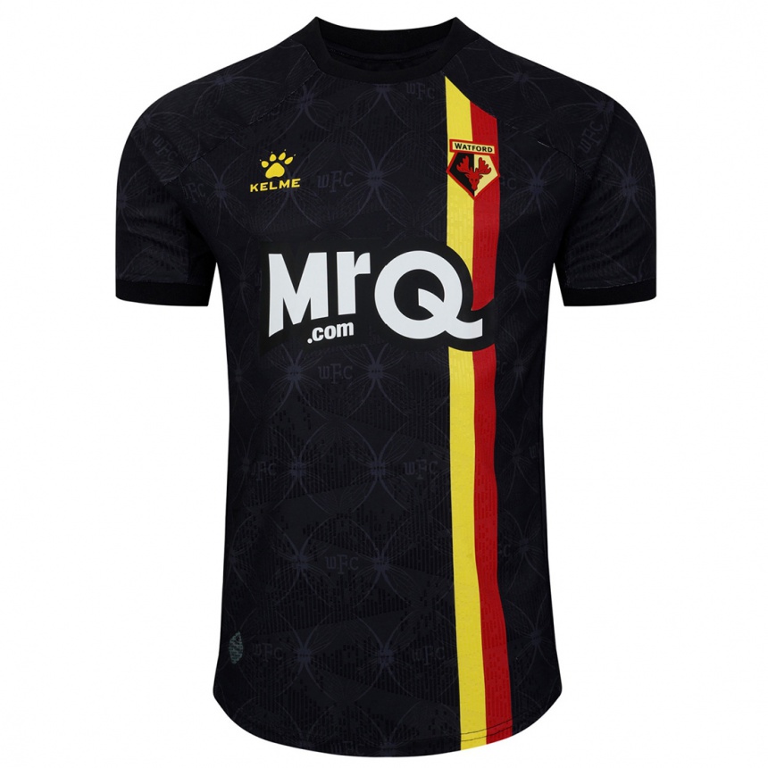 Hombre Fútbol Camiseta Anne Meiwald #5 Negro Blanco 2ª Equipación 2024/25 México