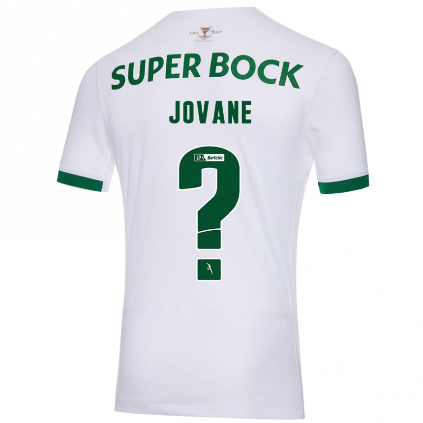 Hombre Fútbol Camiseta Jovane #0 Blanco Verde 2ª Equipación 2024/25 México