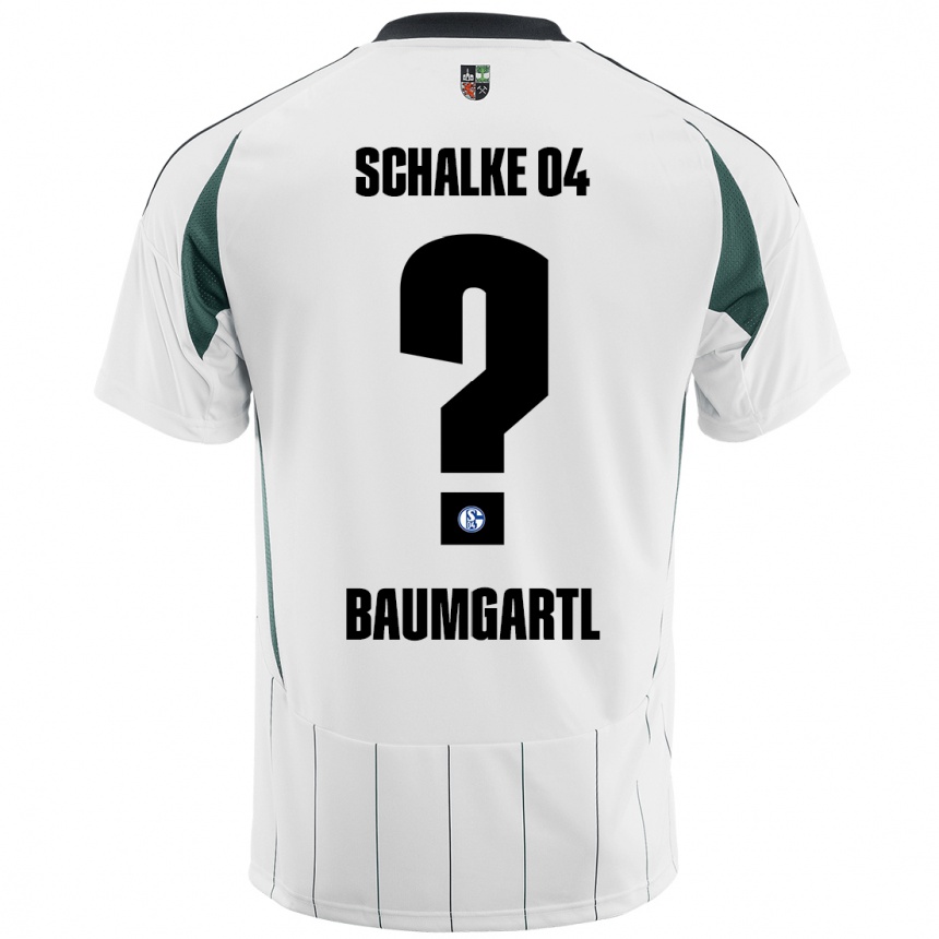 Hombre Fútbol Camiseta Timo Baumgartl #0 Blanco Verde 2ª Equipación 2024/25 México