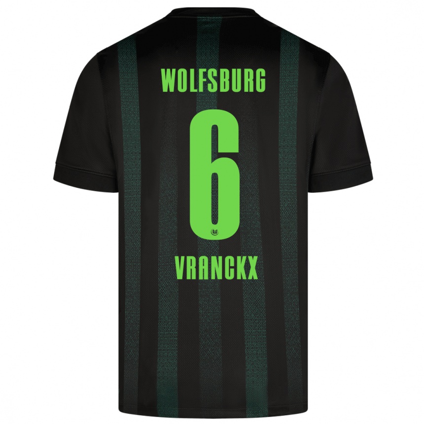 Hombre Fútbol Camiseta Aster Vranckx #6 Verde Oscuro 2ª Equipación 2024/25 México