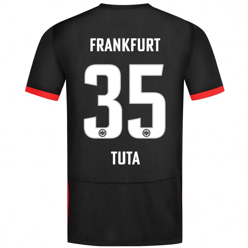 Hombre Fútbol Camiseta Tuta #35 Negro 2ª Equipación 2024/25 México