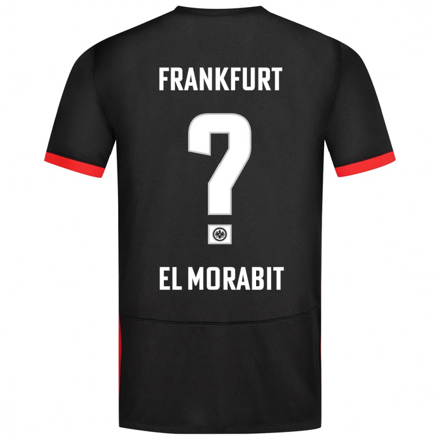 Hombre Fútbol Camiseta Anas El Morabit #0 Negro 2ª Equipación 2024/25 México