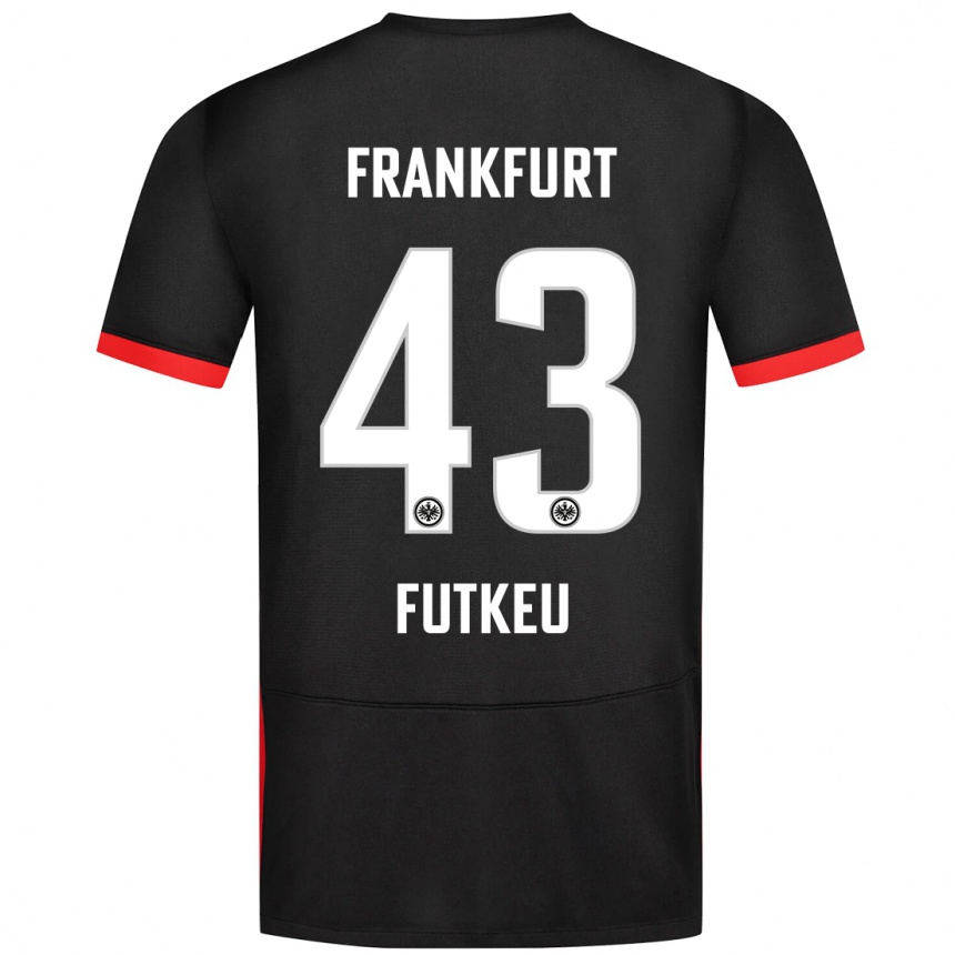 Hombre Fútbol Camiseta Noel Futkeu #43 Negro 2ª Equipación 2024/25 México