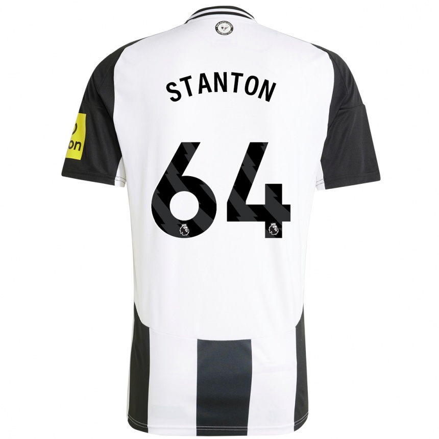 Mujer Fútbol Camiseta Ellis Stanton #64 Blanco Negro 1ª Equipación 2024/25 México