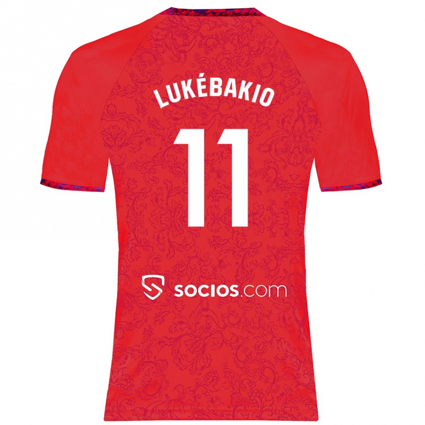 Mujer Fútbol Camiseta Dodi Lukébakio #11 Rojo 2ª Equipación 2024/25 México