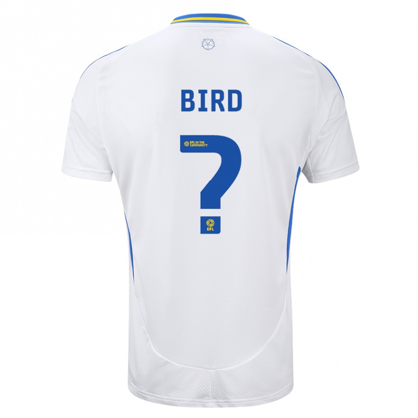 Niño Fútbol Camiseta Coban Bird #0 Blanco Azul 1ª Equipación 2024/25 México