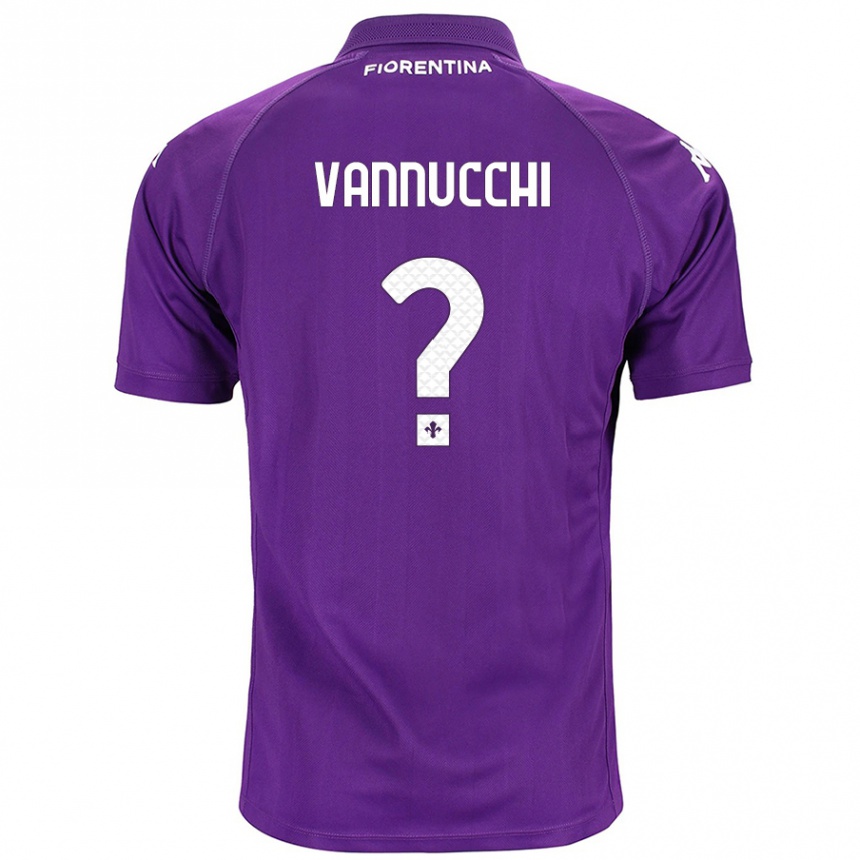 Niño Fútbol Camiseta Tommaso Vannucchi #0 Morado 1ª Equipación 2024/25 México