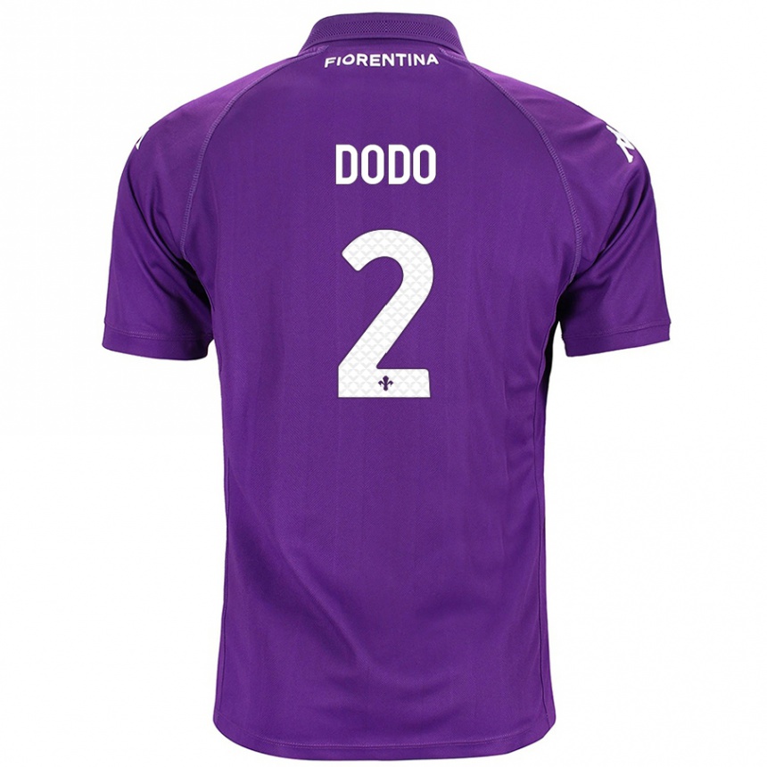 Niño Fútbol Camiseta Dodô #2 Morado 1ª Equipación 2024/25 México