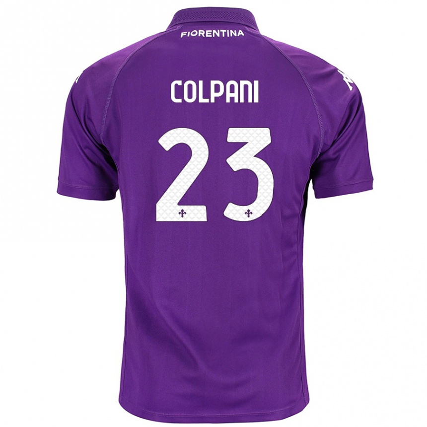 Niño Fútbol Camiseta Andrea Colpani #23 Morado 1ª Equipación 2024/25 México