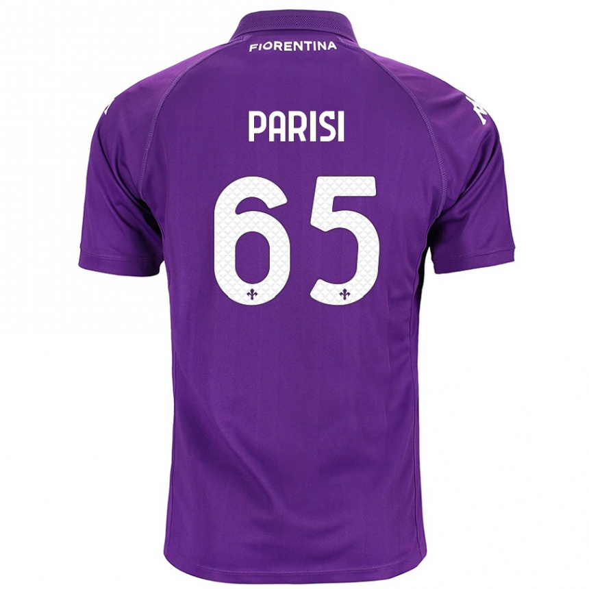 Niño Fútbol Camiseta Fabiano Parisi #65 Morado 1ª Equipación 2024/25 México