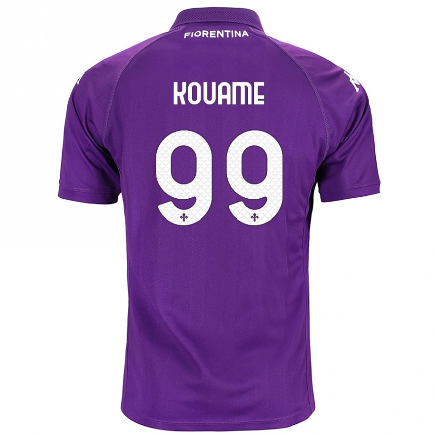 Niño Fútbol Camiseta Christian Kouamé #99 Morado 1ª Equipación 2024/25 México