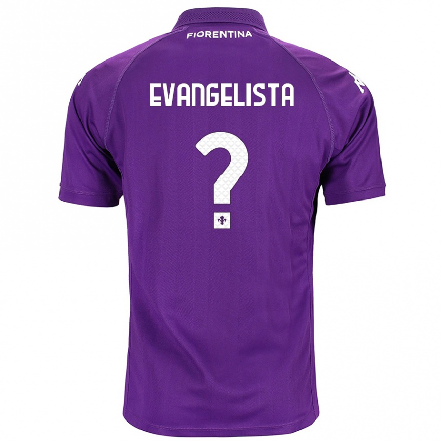 Niño Fútbol Camiseta Carlo Evangelista #0 Morado 1ª Equipación 2024/25 México