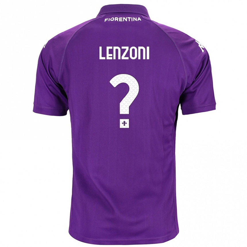 Niño Fútbol Camiseta Samuele Lenzoni #0 Morado 1ª Equipación 2024/25 México