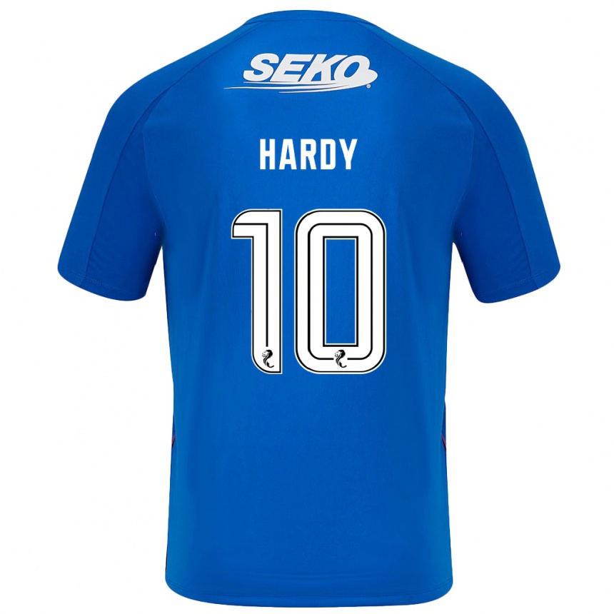 Niño Fútbol Camiseta Rio Hardy #10 Azul Oscuro 1ª Equipación 2024/25 México