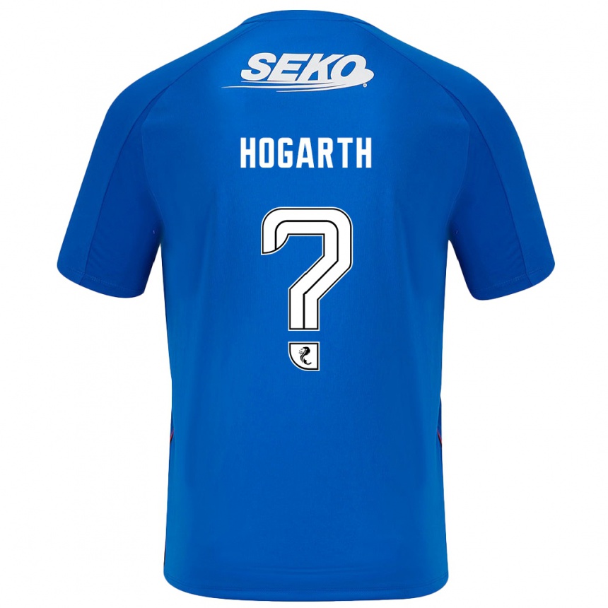 Niño Fútbol Camiseta Jay Hogarth #0 Azul Oscuro 1ª Equipación 2024/25 México