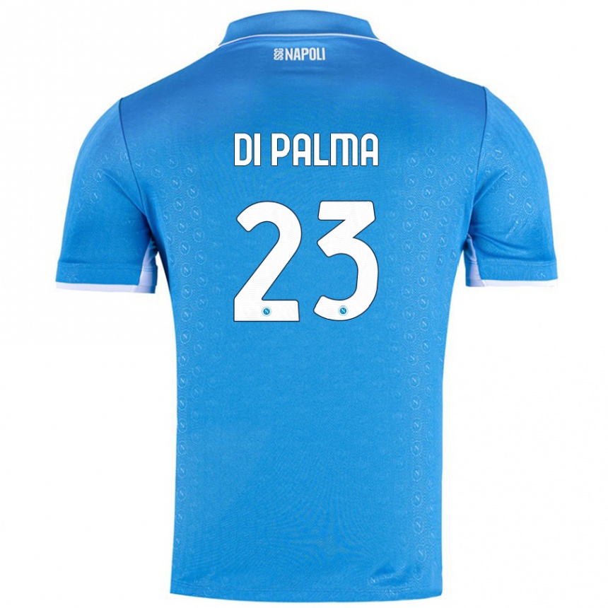 Niño Fútbol Camiseta Manuel Di Palma #23 Azul Cielo 1ª Equipación 2024/25 México