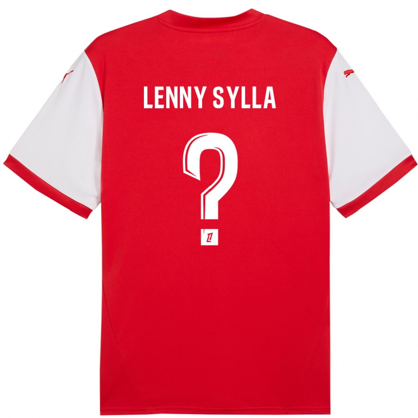 Niño Fútbol Camiseta Lenny Sylla #0 Rojo Blanco 1ª Equipación 2024/25 México