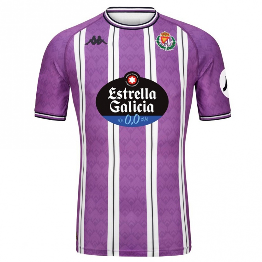 Niño Fútbol Camiseta Adrián Arnu #29 Púrpura Blanco 1ª Equipación 2024/25 México