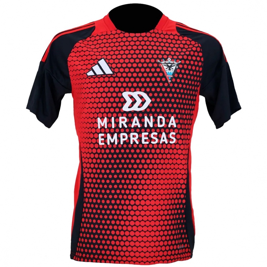 Niño Fútbol Camiseta Ale Gorrin #0 Rojo Negro 1ª Equipación 2024/25 México