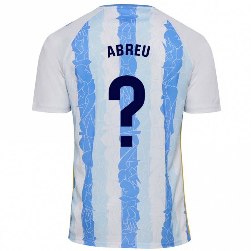 Niño Fútbol Camiseta Marco Abreu #0 Blanco Azul 1ª Equipación 2024/25 México