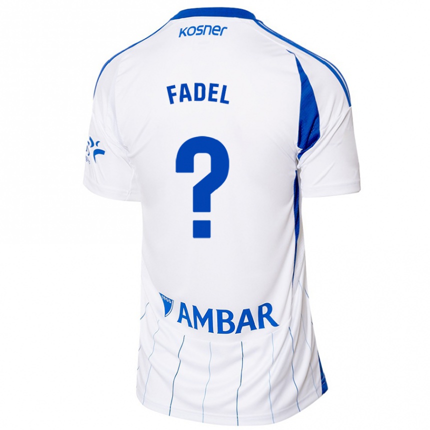 Niño Fútbol Camiseta Ismael Fadel #0 Rojo Blanco 1ª Equipación 2024/25 México