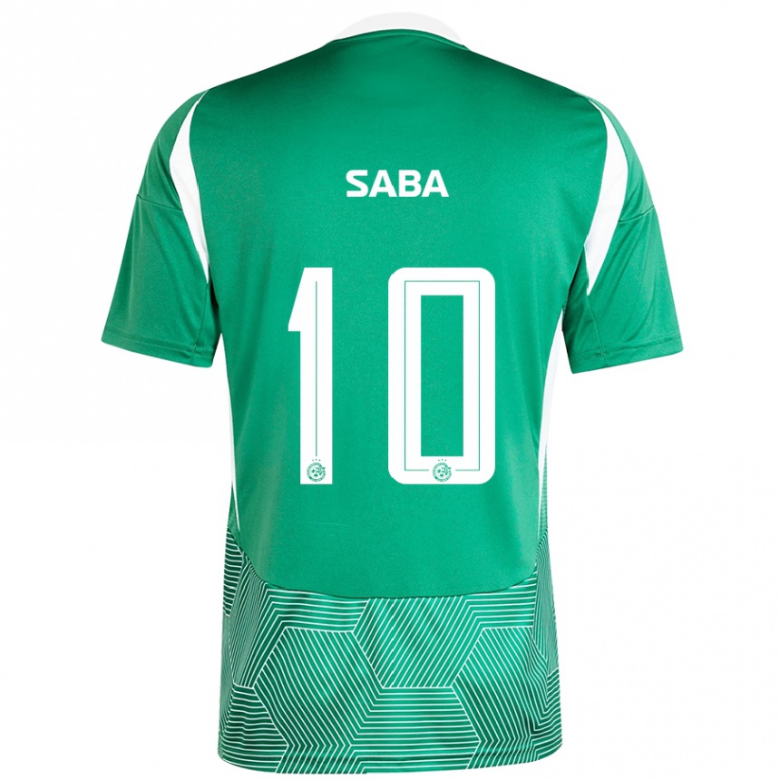 Niño Fútbol Camiseta Dia Saba #10 Verde Blanco 1ª Equipación 2024/25 México