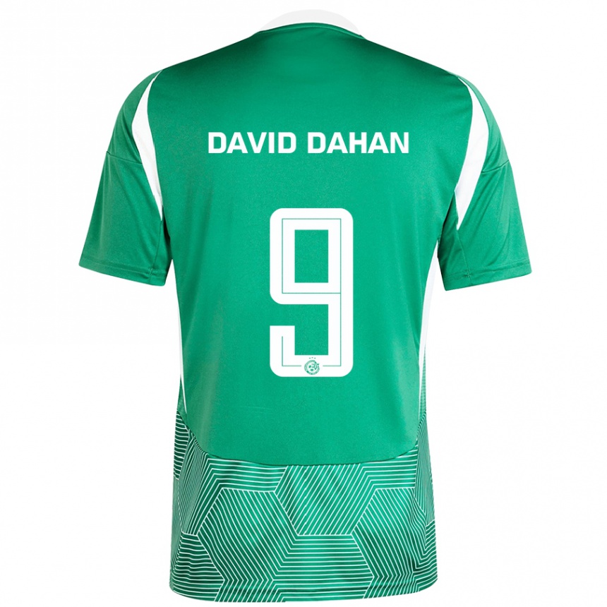 Niño Fútbol Camiseta Omer David Dahan #9 Verde Blanco 1ª Equipación 2024/25 México