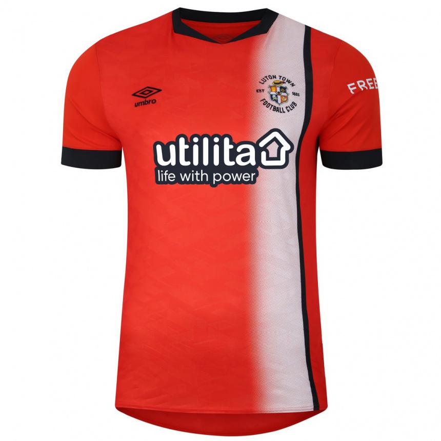 Niño Fútbol Camiseta Charlie Emery #0 Naranja Negro 1ª Equipación 2024/25 México